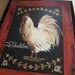 Chicken Rooster Retro Primitive Country KITCHEN Decor Sign Free Shipping