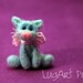 Missy, the needle felted kitty.