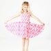Southwest Twirling Dress in Hot Pink on Creme