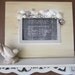 Creamy Shells and Jewels Frame