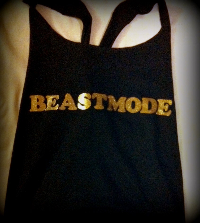 Beastmode Racerback Work-out Tank Top