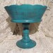 Shabby Chic Decorative Wood Pedistal Bowl