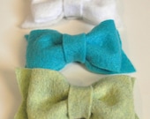 Felt Bow PDF Tutorial with Printable Templates 6 Bows in 1 Tutorial Headband, Hair clip, Brooch, Baby Bow Tie
