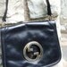 RESERVED for Tami Sale Pending GUCCI Vintage 1970s Blondie Black Leather Handbag (Authentic)