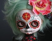 Dia de los Muertos Calavera Blythe postcard No. 3