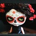 Dia de los Muertos Calavera Blythe postcard No. 1