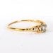 Vintage 14kt Yellow Gold Diamond Solitaire Petite Ring VS-1 F