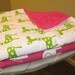 Giraffe Stroller Blanket with Cuddle MInky