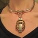 Big and Chunky Metal and Brass Choker Necklace
