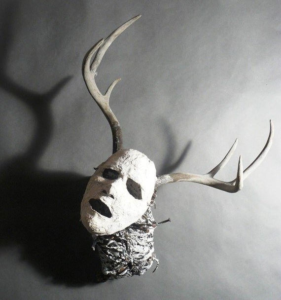 Original Sculpture Assemblage-"Bride's Gasp"