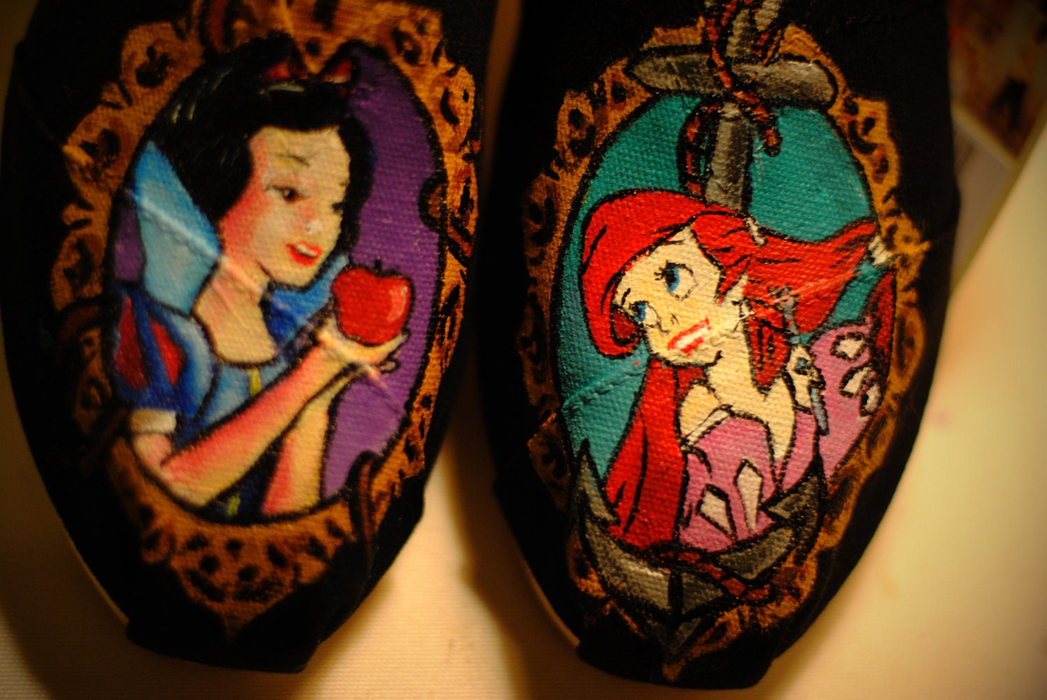 Custom Disney Princess Design and Shoes (of your choice)