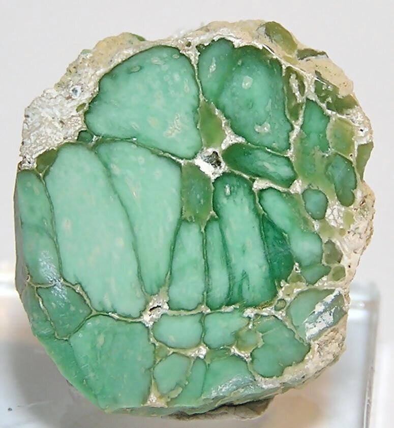 Green Lucin Utah Variscite Cabbing Cutting Rough by FenderMinerals