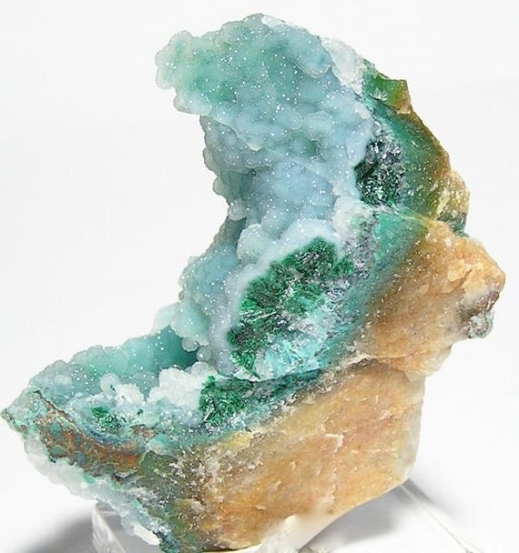 Reserved Druzy Drusy Chrysocolla Natural Mineral Specimen