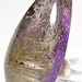 Rutilated Quartz on Sugilite Backer 22 carats 1 inch