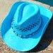 Beautiful Blue Cowgirl Hat