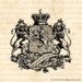 Lions Crest, Heraldry, Crown - Digital Image Download  for Iron on Transfer, Papercrafts, Pillows, T-Shirts, Tote Bags, Burlap, No 00564