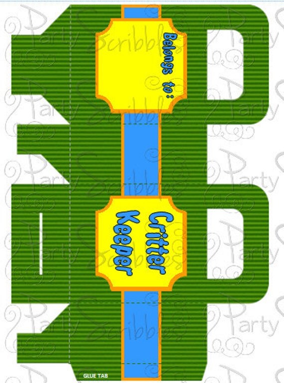 Cool Critters Craft or Favor Box Il_570xn