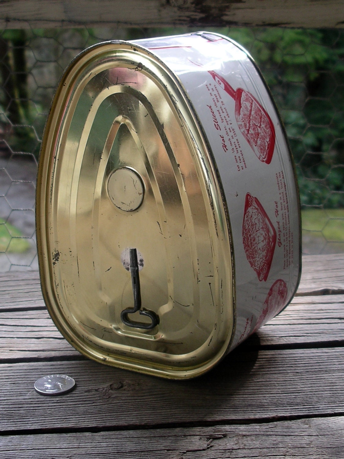 Martha Logan Canned Ham Tin A Hidden Twist by TheOddOldTriednTrue