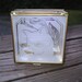Elegant Cat Etched on a Glass Trinket Box - Vintage Hallmark Crowning Touch
