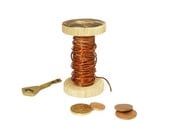 Natural Wooden Spool (Bobbin)