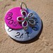 Pet ID Tag with Swarovski Element Charm