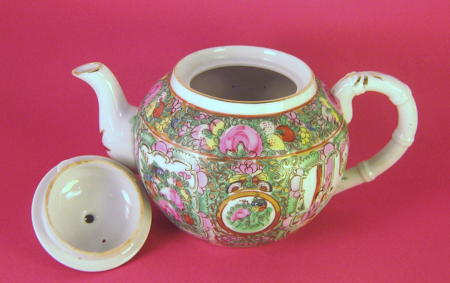 Teapot, Japanese Porcelain Made for Joseph Horne Company
