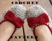 Adult Slippers Crochet Pattern PDF,Easy, Great for Beginners, Shoes Crochet Pattern Slippers,  Pattern No. 12