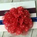 4th of July Baby Headband - Flower Headband - Red White and Blue - Newborn Headband - Toddler Headband