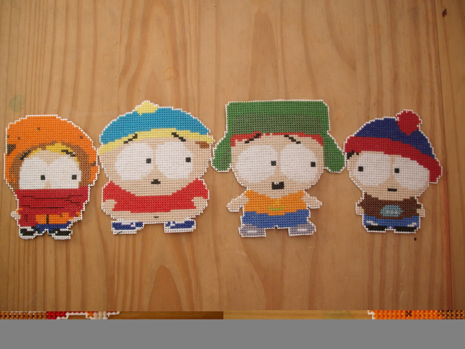 South Park Preschoolers set of magnets/ornaments