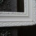 Vintage Frame Hand Painted Light Ivory White Beach Wedding Beautiful