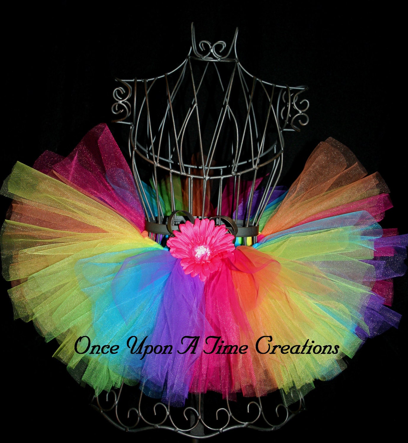 Sweet Candy Rainbow TuTu - 12M 2T 3T 4T 5T 6 7 8...Birthday, Photo Prop, Dress Up, Costume, Gift