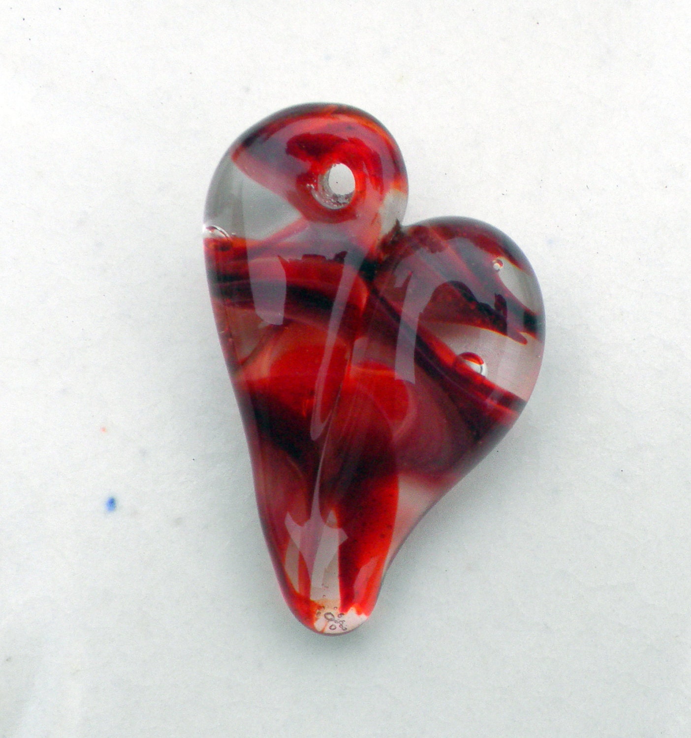 Heart Necklace Glass Jewe...