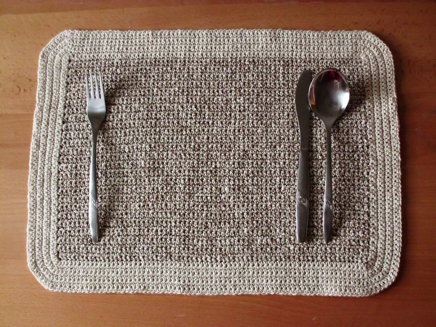 Crochet Placemats - useful home decor PATTERN PDF