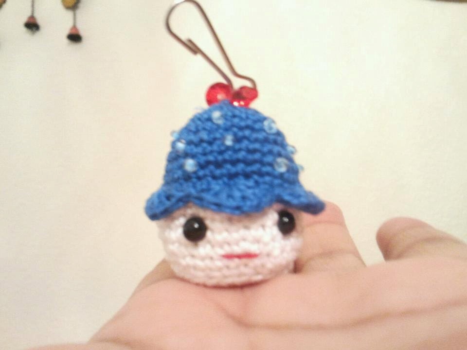 Adorable Mini Cupcake Keychains...Tooo Cute
