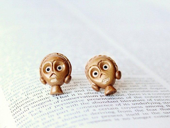 C3PO Droid Star Wars Earrings