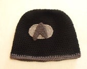 Handmade Star Trek crochet beanie