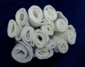 Reusable Cloth Wipes / Cloth Tissues / White