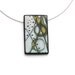 Contemporary Pendant Necklace In Pastel Colors, Wearable Art