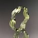14kt yellow gold diamond leaf and vine wedding ring,engagement ring ADLR58