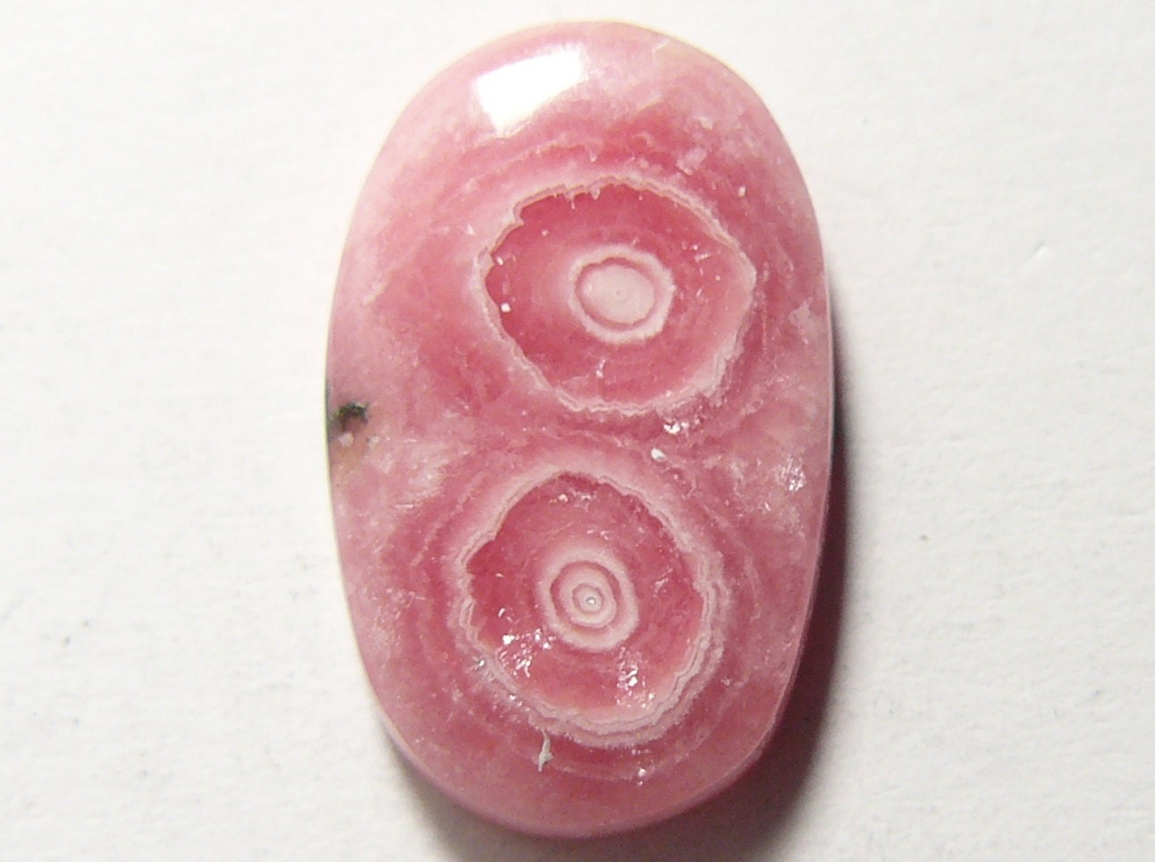 Small Cab. Rare Rhodochrosite Stalactite Cabochon Handmade designer cabochon