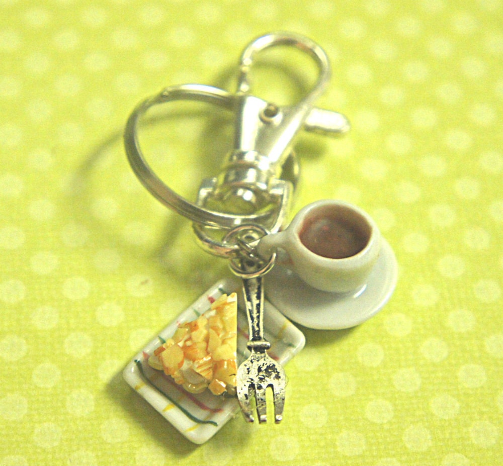 coffee keychain