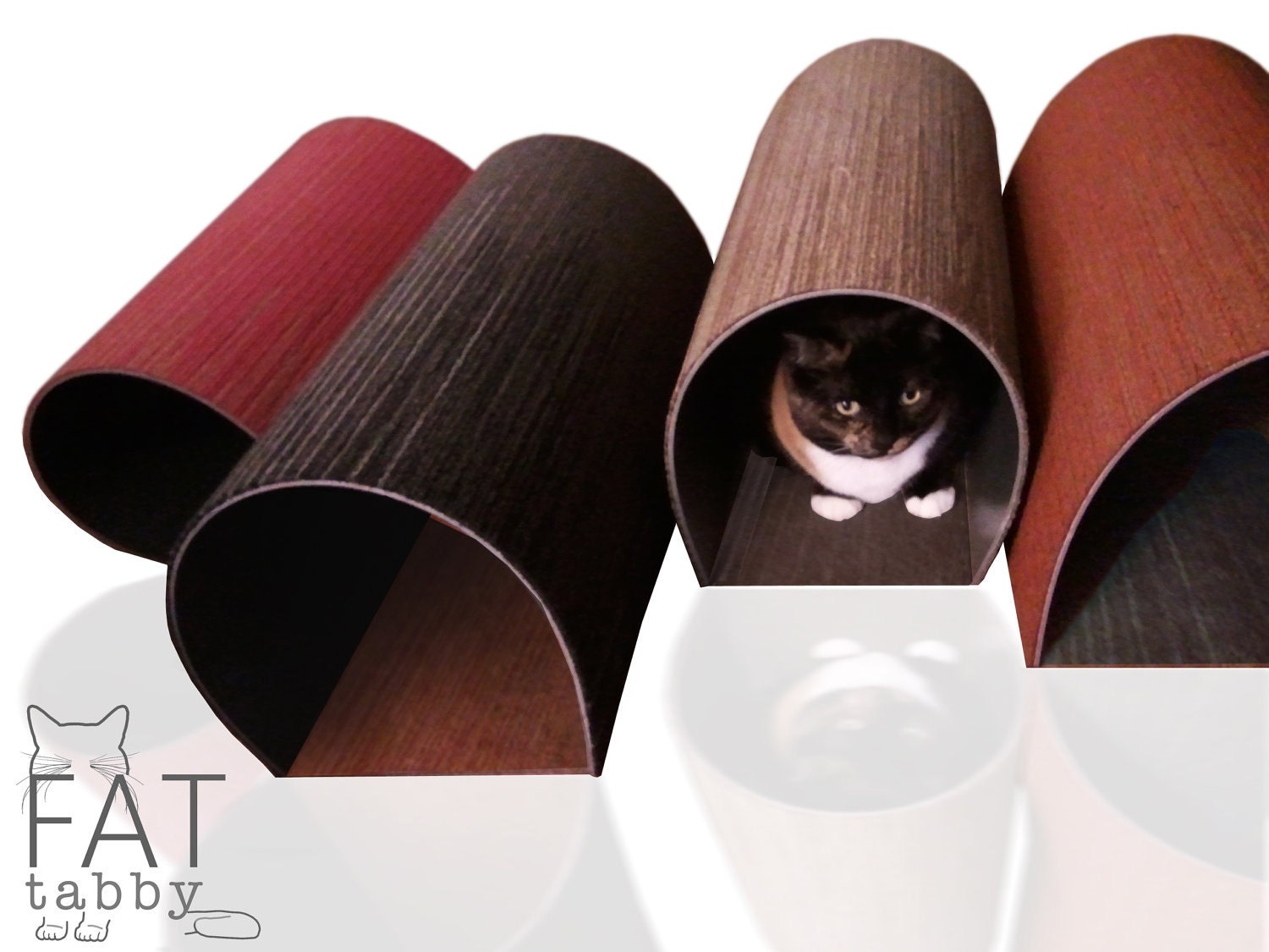 Fat Tabby Tubes-  Modern Cat Homes
