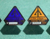 Global Dynamics Parking Stickers Historical Set