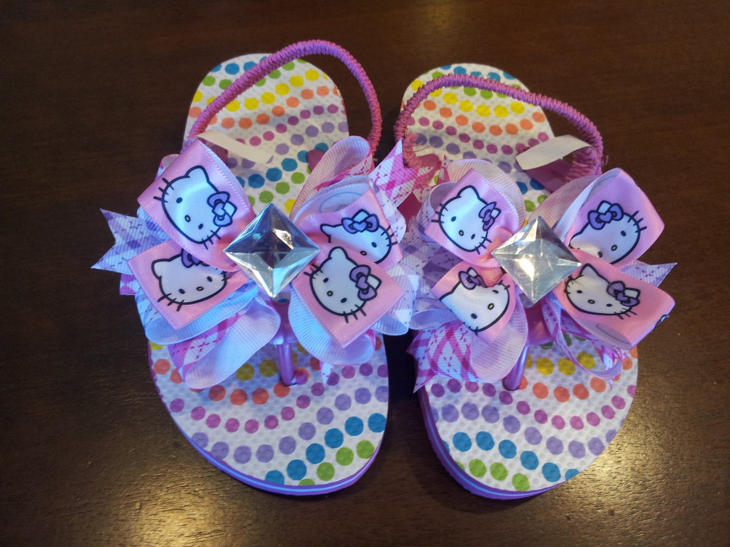 Brave Princess Merida Flip Flops Toddler sizes by AvelinCreations