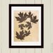 ART SALE 8 x 10 Leaf Painting Art Print 1 - autumn falling gold brown yellow leaves home decor wall art