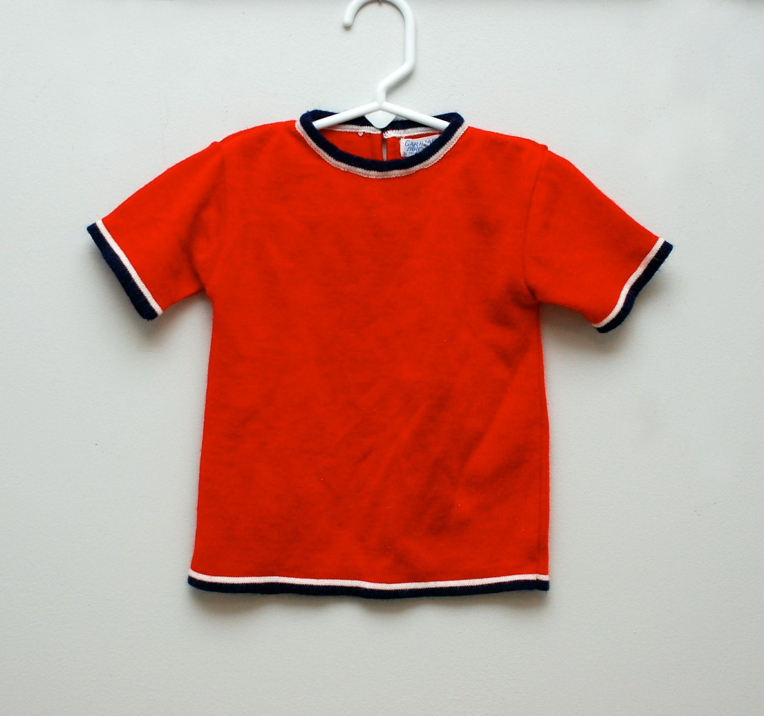 Vintage red t-shirt sweater