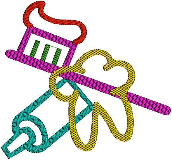 Items similar to Tooth Brush Outline Dental Health Dentist Tooth Teeth Tooth Paste INSTANT