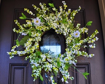 Summer Wreath, Wreath, Flower, Flower Wreath,