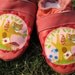 Baby shoes - Soft Sole - Leather -12-18 Months - Cat from Alice in Wonderland