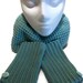 Brunch at Tiffanys Blue Cowl Scarf and Fingerless Gloves Spring Set